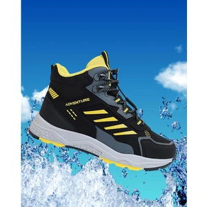 1783 Anatomik Tabanlı Lastik Bağcıklı Çocuk Trekking Spor Bot - NKT01783-SIYAH-33