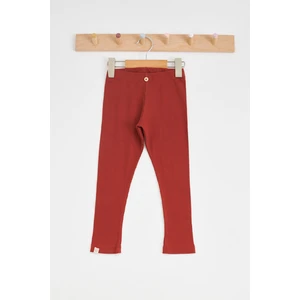 Katia & Bony Kız Çocuk Kahverengi Fitilli Yazlık Tayt