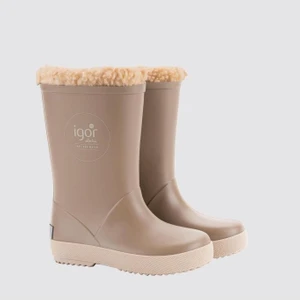 Kız Çocuk Çizme Splash Dk Borreguito Elmwood-Beige Yağmur Çizmesi W10293-256 Kahverengi