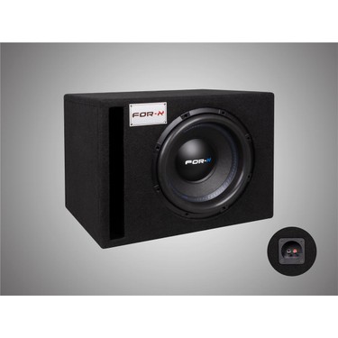kuu For-X XW-2412 30CM Subwoofer 700RMS L Port Orjinal Kabin Fiyatı
