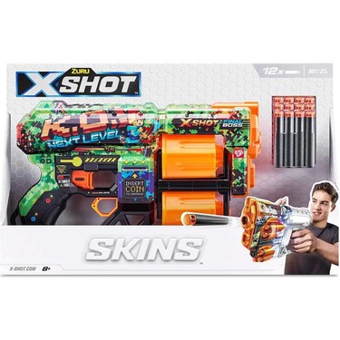 Sunman Oyuncak Tabanca X-Shot Excel Skins Dread Blaster 12 Fiyatı