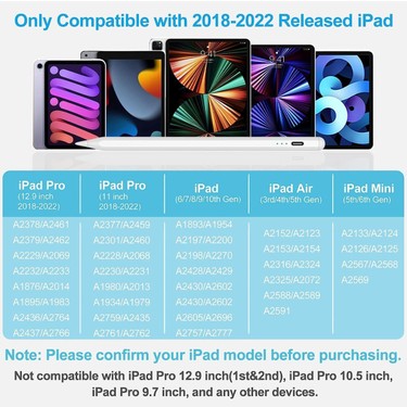 Fogy Apple Ipad 10.9 Inç (10.nesil) Pencil Mıklatıslı Avuç Fiyatı