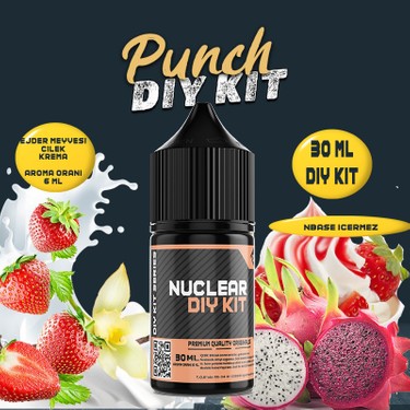 Nuclear Kimya Punch 30 60 100 ml Dıy Kit Ejder Meyvesi Krema Fiyatı