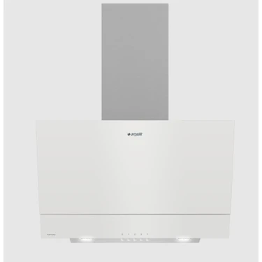 Arçelik Ade 605 Hb Beyaz Ankastre Duvar Tipi Davlumbaz 60 cm Eğimli