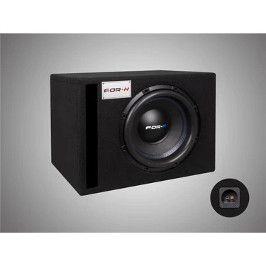 For-X XW-2412 30CM Subwoofer 700RMS L Port Orjinal Kabin Fiyatı