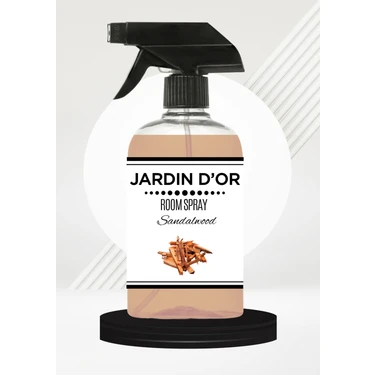 Jardin D'or 500 ml Sandal Ağacı Ferahlatıcı Koku Oda Spreyi Manuel Kullanım