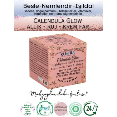 Kuatra Calendula Glow Highlighter- Göz Farı-