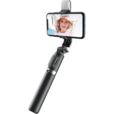 Concord N08S Bluetooth Uzaktan Kumandalı 15 cm Işıklı Canlı Yayın Tripod Selfie
