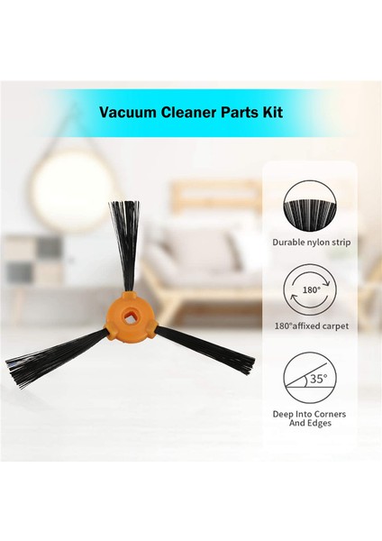 Deebot N79 N79S DN622 500 N79W N79SE Robotik Elektrikli Süpürge Için Yedek Parçalar, Aksesuar Kiti (Yurt Dışından) fiyatları