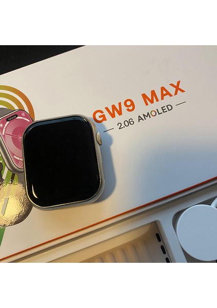 Gw9 Max Amoled 2.06INÇ Ekran 47MM Gps/nfc/sesli Görüşme/asistan Özellikli Akıllı Saat