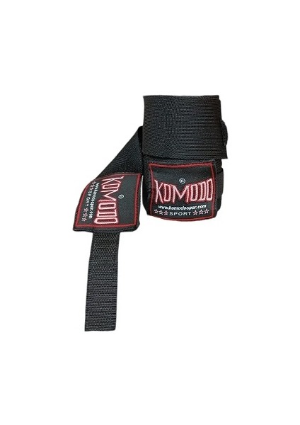 Komodo Boks Eldiveni 10 Oz/bandaj 3,5 Metre /elastik Kick Boks Kaval ve Ayaküstü Koruyucu Set