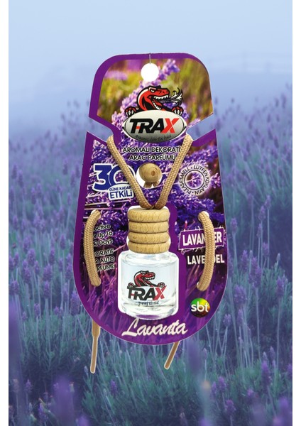 Lavanta Aromalı Aynaya Asmalı Oto Kokusu