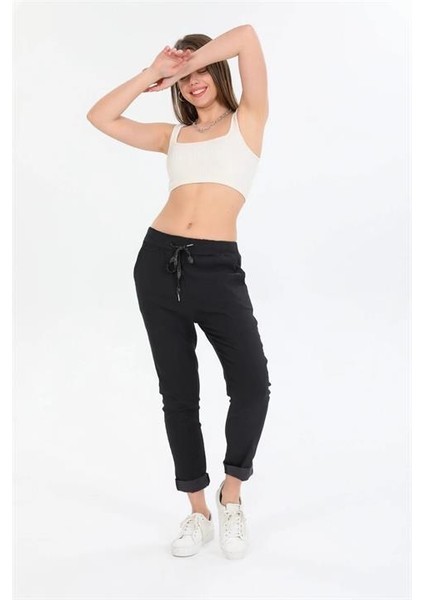 Italyan Likralı Skinny Pantolon