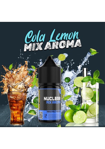 Mix Aroma Cola Lemon Buz Gıda Aroması 10 ml