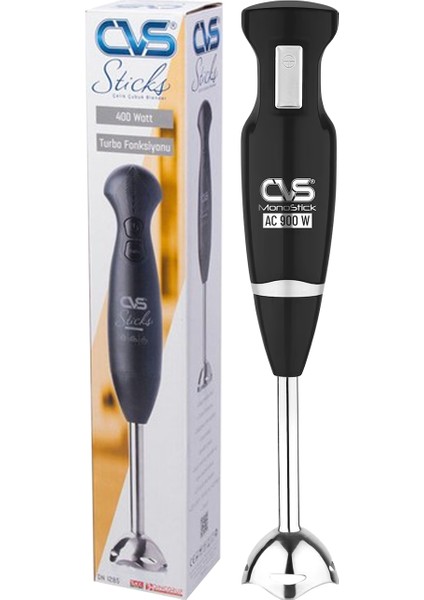 Cvs Dn 1275 Mono Stick Çubuk Blender Siyah