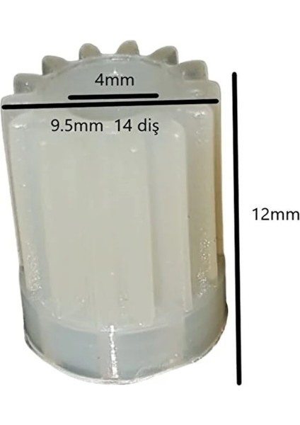 Karaca Rosegold Blender Grubu Mil Dişlisi (Çırpıcı Dişli Kutusu)