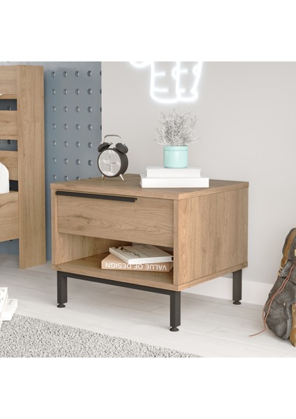 Ocean Komodin Çekmeceli Metal Ayaklı Sepet ON14-S fiyatları