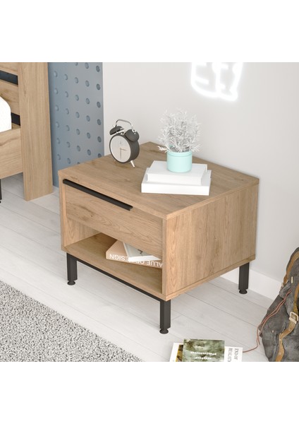 Ocean Komodin Çekmeceli Metal Ayaklı Sepet ON14-S modelleri