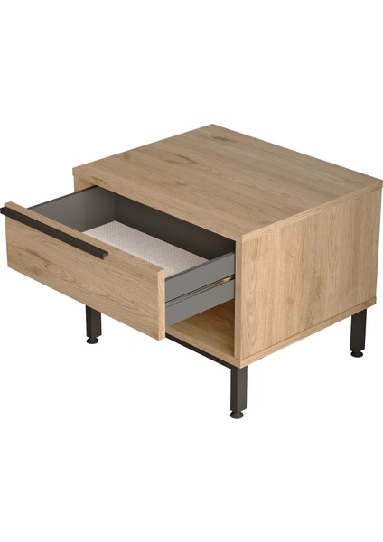 Ocean Komodin Çekmeceli Metal Ayaklı Sepet ON14-S indirimleri