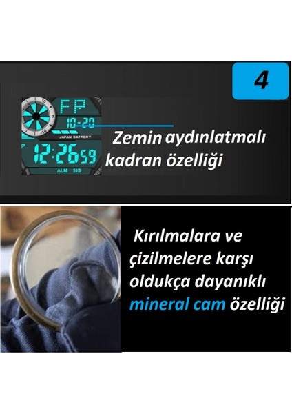 M1219-4GGB Dijital Çocuk Kol Saati