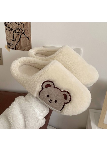 Kış Peluş Sıcak Tutan Terlikler (Yurt Dışından)