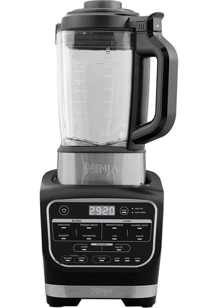 Blender ve Çorba, 10 Auto-Iq Programı, 1,7 L Bardak, Sıcak ve Soğuk Blender, Entegre Isıtma Elemanı, Temizleme Programı ve Fırça, 1000 W, Siyah HB150EU