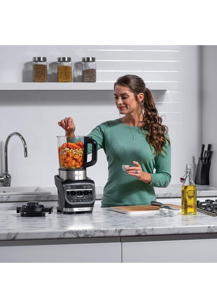 Blender ve Çorba, 10 Auto-Iq Programı, 1,7 L Bardak, Sıcak ve Soğuk Blender, Entegre Isıtma Elemanı, Temizleme Programı ve Fırça, 1000 W, Siyah HB150EU modelleri