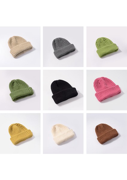 Kadın Sonbahar ve Kış Kalın Örme Şapka (Yurt Dışından) modelleri