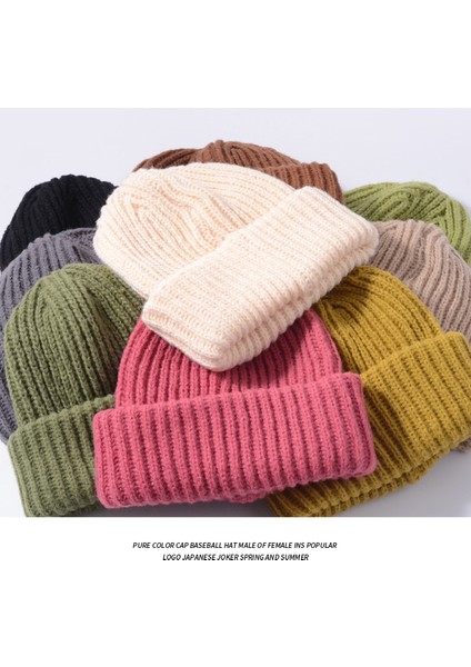 Kadın Sonbahar ve Kış Kalın Örme Şapka (Yurt Dışından) fırsatları