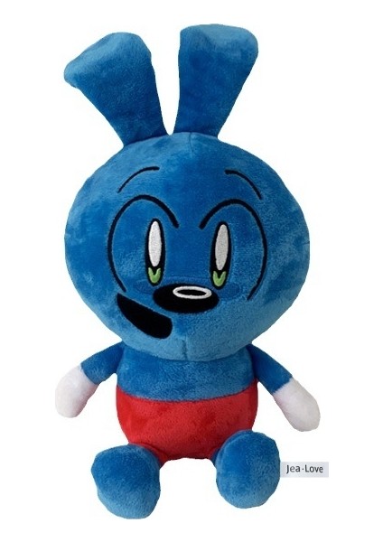 22CM Sevimli Tavşan ve Maymun Rigi Peluş Oyuncak (Yurt Dışından)