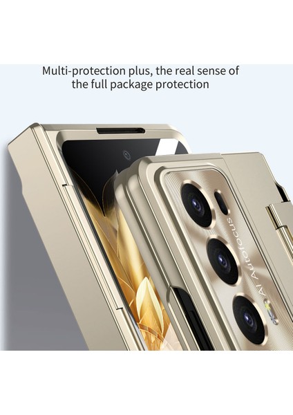 Honor Magic V2 5g Menteşe Koruma Sabit Pc Vasası Kickstand Telefon Kapağı (Yurt Dışından) fırsatları