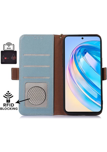 Huawei Nova 11 Pro / Nova 11 Ultra Rfıd Engelleme Cüzdan Kılıfı Inek Deri Stand Telefon Kapağı (Yurt Dışından) fırsatları
