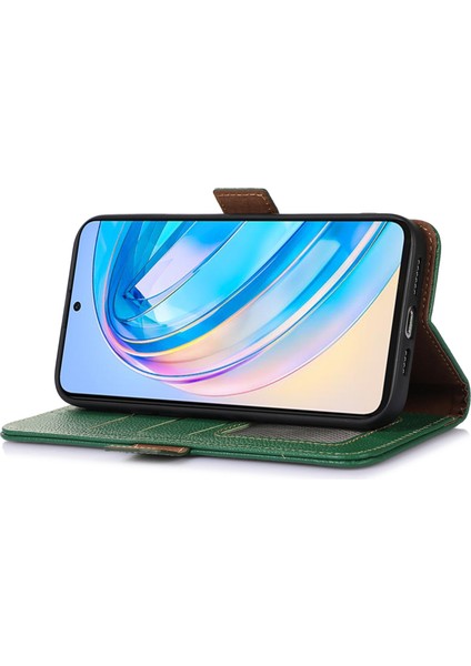 Huawei Nova 11 Pro / Nova 11 Ultra Rfıd Engelleme Cüzdan Kılıfı Inek Deri Stand Telefon Kapağı (Yurt Dışından) modelleri