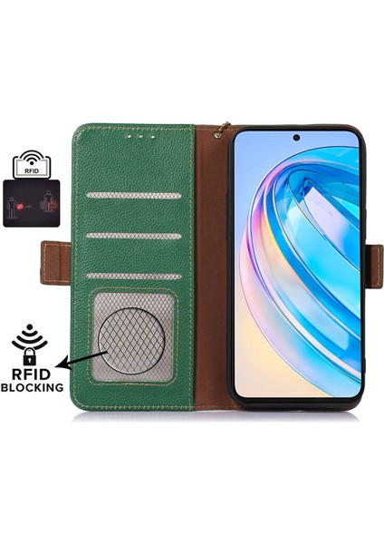 Huawei Nova 11 Pro / Nova 11 Ultra Rfıd Engelleme Cüzdan Kılıfı Inek Deri Stand Telefon Kapağı (Yurt Dışından) fırsatları