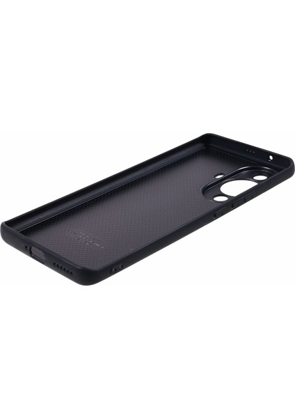 Huawei Nova 11 Pro / Nova 11 Ultra Litchi Doku Telefon Kılıfı Inek Deri + Pc + Tpu Kapak (Yurt Dışından)