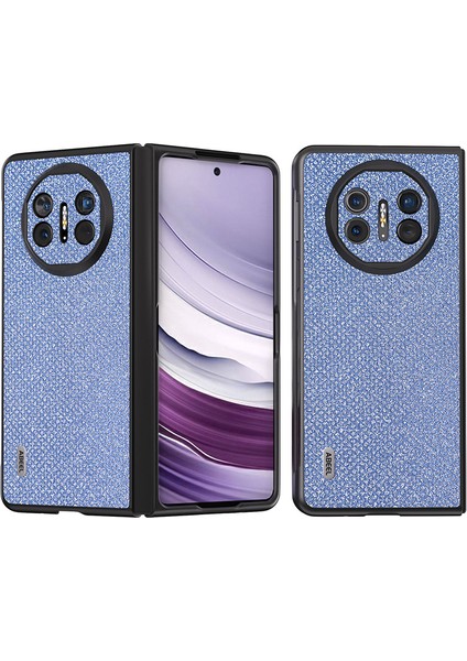 Huawei Mate X5 Case Pu Deri Kaplamalı Pc Rhinestone Doku Telefon Kapağı (Yurt Dışından)