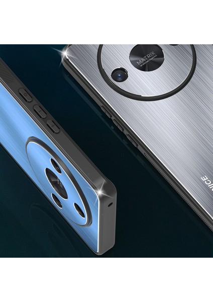 Honor X50 Koruyucu Telefon Kılıfı, Alüminyum Alaşım+Tpu Fırça Telefon Kapağı (Yurt Dışından) modelleri