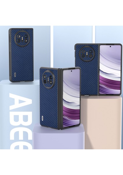 Huawei Mate X5 Cep Telefonu Kasası Karbon Fiber Doku Arka Kapak (Yurt Dışından) indirimleri