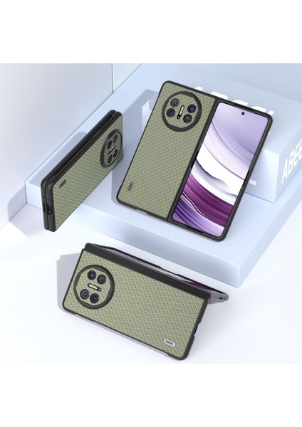 Huawei Mate X5 Cep Telefonu Kasası Karbon Fiber Doku Arka Kapak (Yurt Dışından) fırsatları