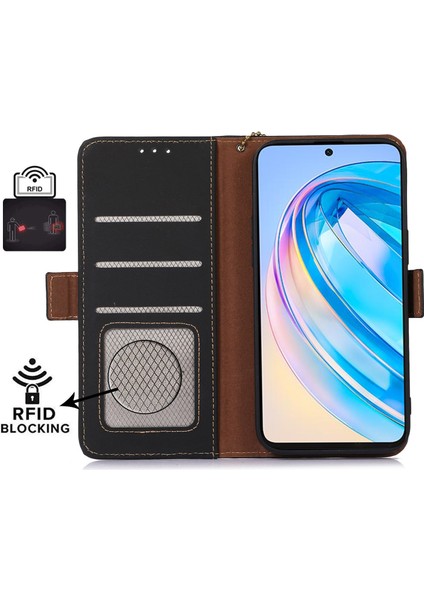 Huawei Nova 11I Rfıd Engelleme Telefon Kılıfı Cüzdan Stand Inek Deri Kapağı (Yurt Dışından)