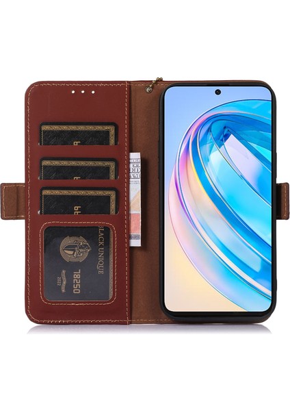 Huawei Nova 11I Rfıd Engelleme Telefon Kılıfı Cüzdan Stand Inek Deri Kapağı (Yurt Dışından) modelleri