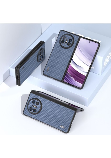 Huawei Mate X5 Cep Telefonu Kasası Karbon Fiber Doku Arka Kapak (Yurt Dışından) fırsatları