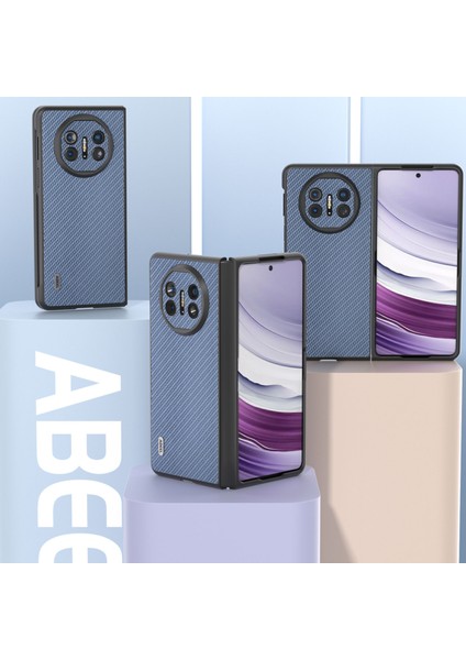 Huawei Mate X5 Cep Telefonu Kasası Karbon Fiber Doku Arka Kapak (Yurt Dışından) indirimleri