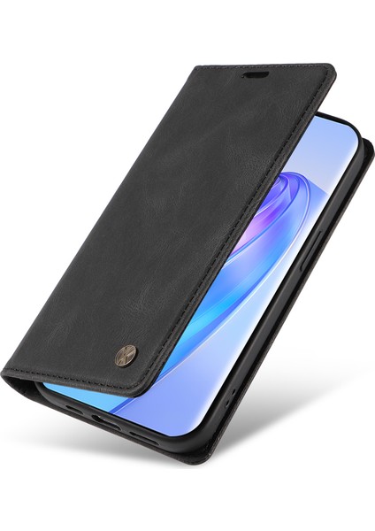 Honor X40 5g / X9A 5g / Magic5 Lite 5g Anti-Drop Deri Kapak Cüzdan Stand Telefon Kılıfı (Yurt Dışından)