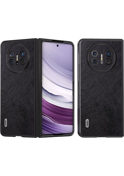 Huawei Mate X5 Case Litchi Doku Pu Deri+Pc Telefon Kapağı (Yurt Dışından)