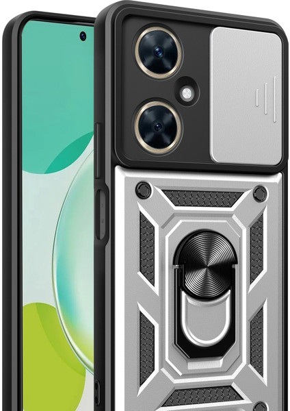 Huawei Nova 11I Telefon Kasası Slayt Lens Koruması Pc+Tpu Kickstand Cover (Yurt Dışından)