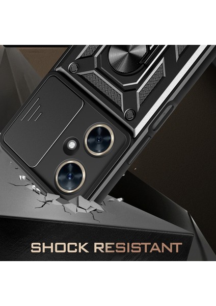 Huawei Nova 11I Telefon Kasası Slayt Lens Koruması Pc+Tpu Kickstand Cover (Yurt Dışından) modelleri