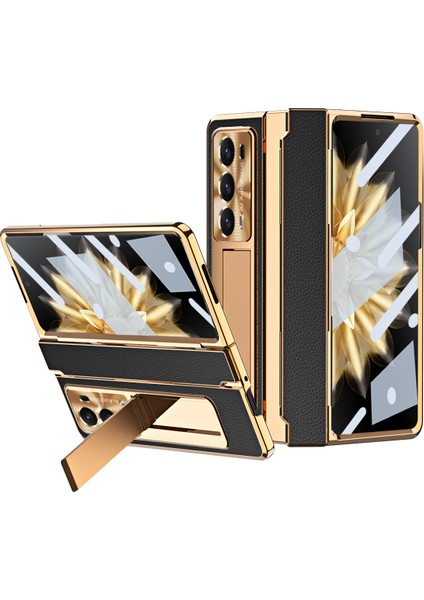 Honor Magic V2 5g Kickstand Cep Telefonu Kabuğu Sabit Pc Kapak Kılıfı (Yurt Dışından)