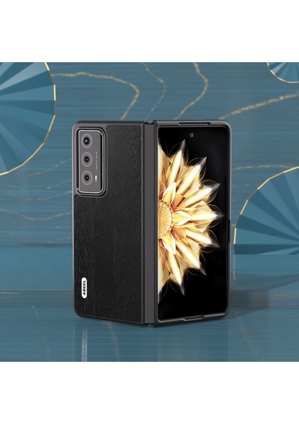 Honor Magic V2 5g Ahşap Tahıl Telefon Kılıfı Çizgiye Döküm Anti Pu+Pc Telefon Kapağı (Yurt Dışından) modelleri