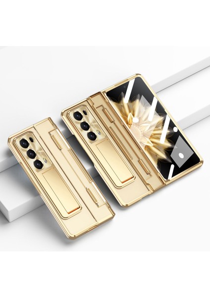 Honor Magic V2 5g Sert Pc Telefon Kılıfı Katlama Kickstand Tam Vücut Koruma Kapağı (Yurt Dışından)
